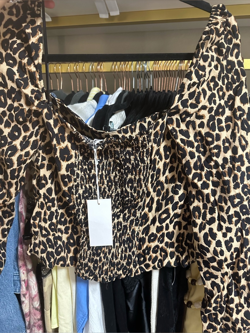 Reformation Leopard Print Top🐆 - Picture 3 of 13
